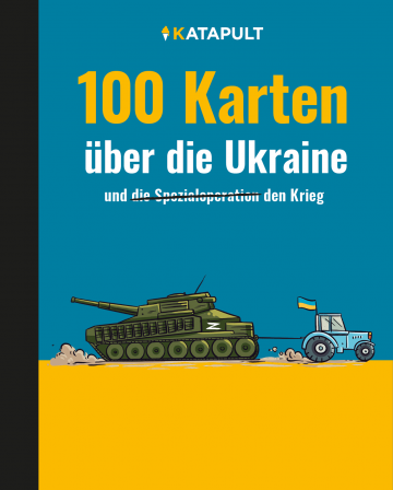 Katapult Verlag 100 Karten über die Ukraine